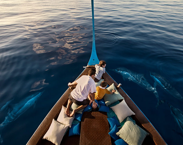 The Four Seasons Kuda Haruu dhoni sail boat