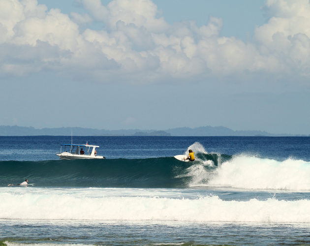 surfer on a wave Resort Latitude Zero