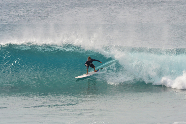 Anantara Dhigu perfect for your next family surf trip waves from june till november