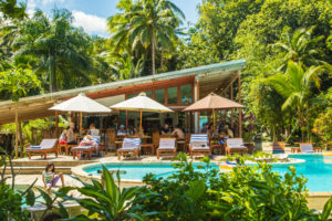 exterior view of Matanivusi Surf Resort