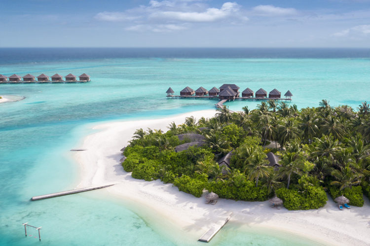 Anantara Dhigu Spa and Beach Aerial