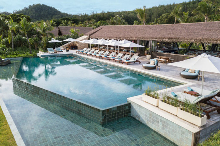 Six Senses Fiji Tovolea Pool