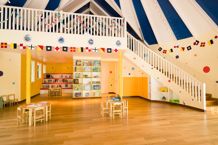 Niyama Private Island interior of explorers kids club