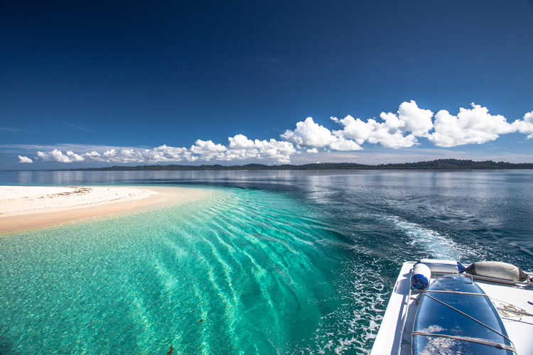 crystal aqua waters at Resort Latitude Zero