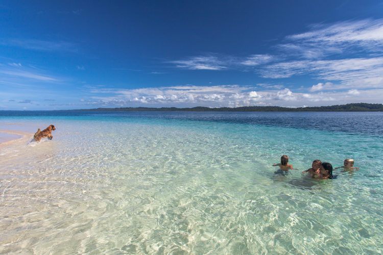 crystal aqua waters at Resort Latitude Zero