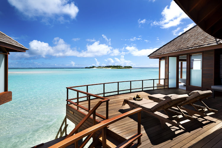 Anantara Dhigu view from overwater sunrise suite