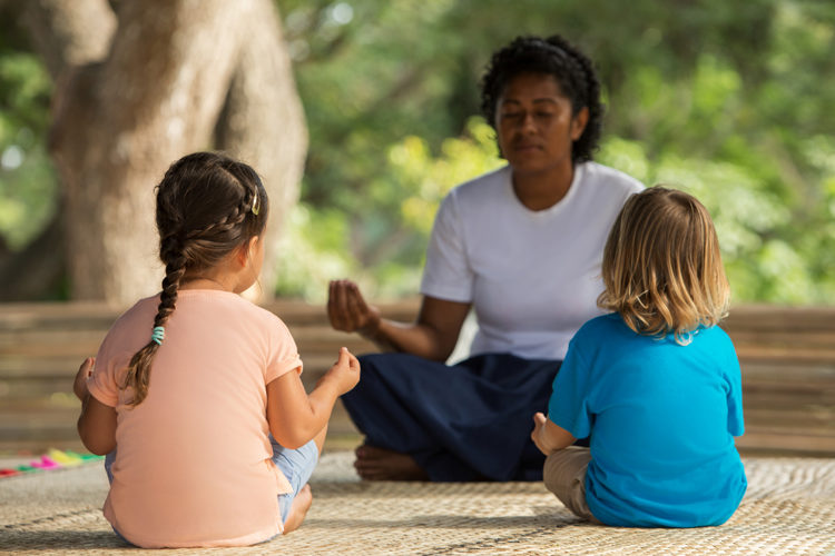 Kids activities at Six Senses Fiji