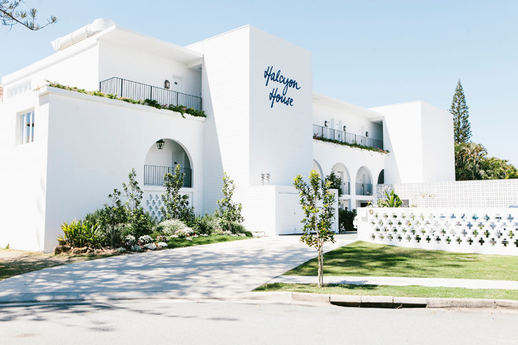 Exterior of Halcyon House Australian Surf Resort