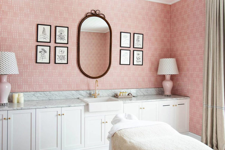 Interior of Spa Treatment room at Halcyon House