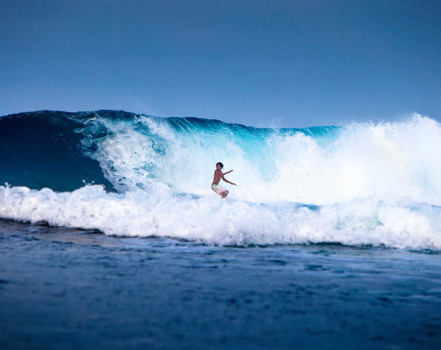 surfing at Nay Palad Philippines Surf Resort