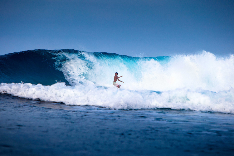 surfing at Nay Palad Philippines Surf Resort