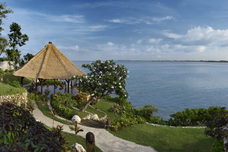 Four Seasons Jimbaran Bay Bali Anti gravity yoga pavilion