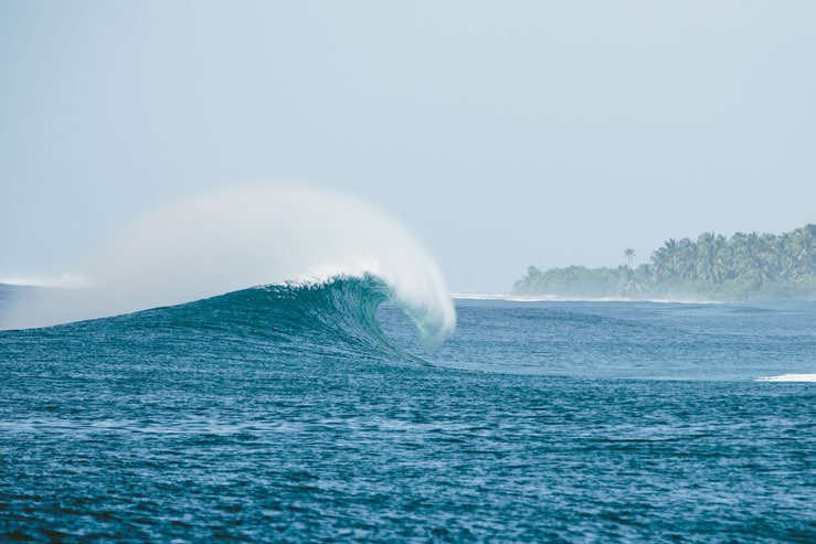 Six Senses Laamu is located close to world-class waves and one of the best luxury surf resorts in the Maldives