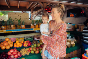 Searching for fresh food on the North Shore Oahu